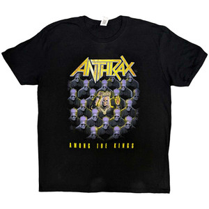 Anthrax Unisex T-Shirt: Among The Kings (Black) Anthrax Unisex T-Shirt: Among The Kings (Black)