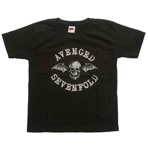 Avenged Sevenfold Kids T-Shirt: Classic Deathbat (Charcoal Grey) Avenged Sevenfold Kids T-Shirt: Classic Deathbat (Charcoal Grey)