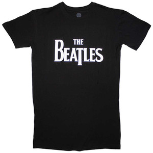 The Beatles Ladies T-Shirt Dress: Drop T (Black) The Beatles Ladies T-Shirt Dress: Drop T (Black)