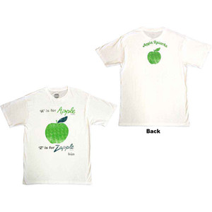 The Beatles Unisex T-Shirt: Vintage A Is For Apple (White) (Back Print) The Beatles Unisex T-Shirt: Vintage A Is For Apple (White) (Back Print)