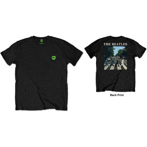 The Beatles Unisex Retail Pack T-Shirt: Abbey Road & Logo (Black) (Back Print) The Beatles Unisex Retail Pack T-Shirt: Abbey Road & Logo (Black) (Back Print)