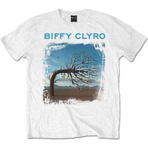 Biffy Clyro Unisex T-Shirt: Opposites White (White) Biffy Clyro Unisex T-Shirt: Opposites White (White)