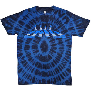 The Beatles Unisex T-Shirt: Abbey Road Crossing Gradient (Blue) (Wash Collection) The Beatles Unisex T-Shirt: Abbey Road Crossing Gradient (Blue) (Wash Collection)