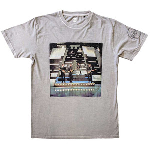 The Beatles Unisex T-Shirt: On Stage (Grey) (Sleeve Print) The Beatles Unisex T-Shirt: On Stage (Grey) (Sleeve Print)