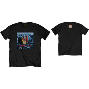 The Beatles Unisex T-Shirt: Sgt Pepper Blue (Black) (Back Print) The Beatles Unisex T-Shirt: Sgt Pepper Blue (Black) (Back Print)