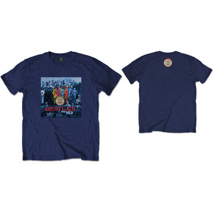 The Beatles Unisex T-Shirt: Sgt Pepper Blue (Navy Blue) (Back Print) The Beatles Unisex T-Shirt: Sgt Pepper Blue (Navy Blue) (Back Print)