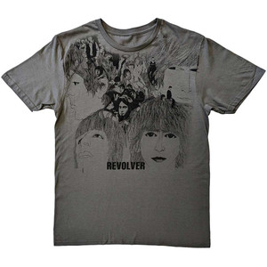 The Beatles Unisex T-Shirt: Revolver (Charcoal Grey) The Beatles Unisex T-Shirt: Revolver (Charcoal Grey)