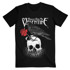 Bullet For My Valentine Unisex T-Shirt: Raven (Black) Bullet For My Valentine Unisex T-Shirt: Raven (Black)