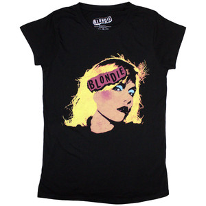 Blondie Ladies T-Shirt: Punk Logo (Black) Blondie Ladies T-Shirt: Punk Logo (Black)