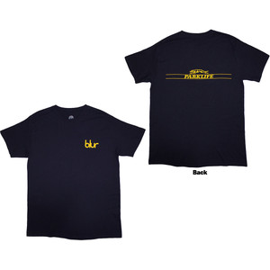 Blur Unisex T-Shirt: Parklife Back (Navy Blue) (Back Print Only) Blur Unisex T-Shirt: Parklife Back (Navy Blue) (Back Print Only)
