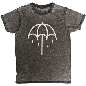 Bring Me The Horizon Unisex Burnout T-Shirt: Umbrella (Charcoal Grey) Bring Me The Horizon Unisex Burnout T-Shirt: Umbrella (Charcoal Grey)