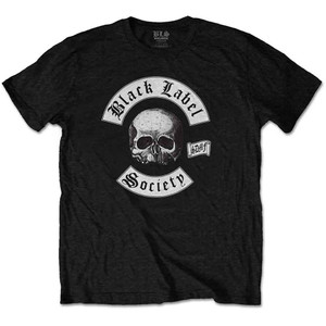Black Label Society Unisex T-Shirt: Skull Logo (Black) Black Label Society Unisex T-Shirt: Skull Logo (Black)