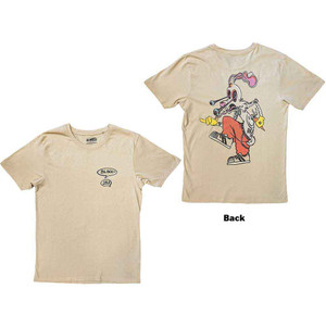 Blink-182 Unisex T-Shirt: Roger Rabbit (Natural) (Back Print) Blink-182 Unisex T-Shirt: Roger Rabbit (Natural) (Back Print)