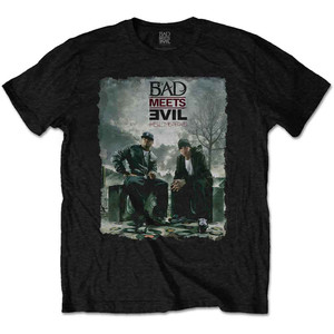 Bad Meets Evil Unisex T-Shirt: Burnt (Black) Bad Meets Evil Unisex T-Shirt: Burnt (Black)