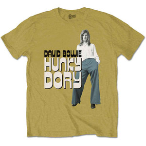 David Bowie Unisex T-Shirt: Hunky Dory 2 (Mustard Yellow) David Bowie Unisex T-Shirt: Hunky Dory 2 (Mustard Yellow)
