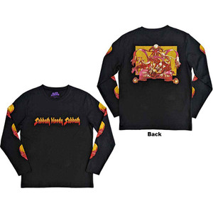 Black Sabbath Unisex Long Sleeve T-Shirt: Bloody Sabbath (Black) (Back & Sleeve Print) Black Sabbath Unisex Long Sleeve T-Shirt: Bloody Sabbath (Black) (Back & Sleeve Print)
