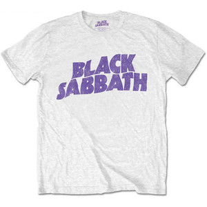 Black Sabbath Kids Retail Pack T-Shirt: Wavy Logo (White) Black Sabbath Kids Retail Pack T-Shirt: Wavy Logo (White)