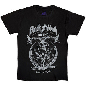 Black Sabbath Unisex T-Shirt: The End Mushroom Cloud (Black) Black Sabbath Unisex T-Shirt: The End Mushroom Cloud (Black)