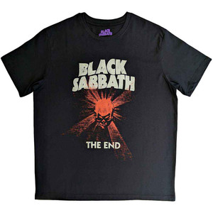 Black Sabbath Unisex T-Shirt: The End Skull Shine (Black) Black Sabbath Unisex T-Shirt: The End Skull Shine (Black)