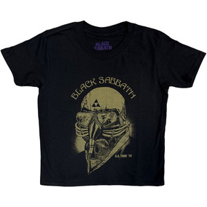 Black Sabbath Kids T-Shirt: US Tour 78 Avengers (Black) Black Sabbath Kids T-Shirt: US Tour 78 Avengers (Black)