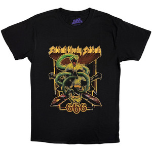 Black Sabbath Unisex T-Shirt: Bloody Sabbath 666 (Black) Black Sabbath Unisex T-Shirt: Bloody Sabbath 666 (Black)
