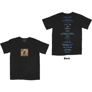 Burna Boy Unisex T-Shirt: Album Tracks (Black) (Back Print) Burna Boy Unisex T-Shirt: Album Tracks (Black) (Back Print)