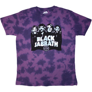Black Sabbath Kids T-Shirt: Band & Logo (Purple) (Wash Collection) Black Sabbath Kids T-Shirt: Band & Logo (Purple) (Wash Collection)