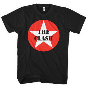 The Clash Unisex T-Shirt: Star Badge (Black) The Clash Unisex T-Shirt: Star Badge (Black)