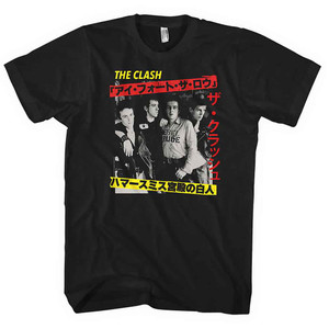The Clash Unisex T-Shirt: Kanji (Black) The Clash Unisex T-Shirt: Kanji (Black)