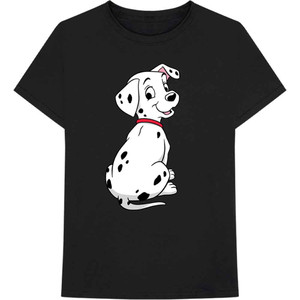 101 Dalmatians Unisex T-Shirt: Dalmatian Pose (Black) 101 Dalmatians Unisex T-Shirt: Dalmatian Pose (Black)