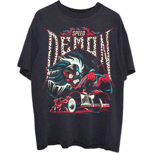 101 Dalmatians Unisex T-Shirt: Cruella Speed Demon (Black) 101 Dalmatians Unisex T-Shirt: Cruella Speed Demon (Black)