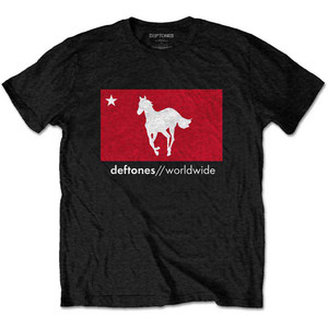 Deftones Unisex T-Shirt: Star & Pony (Black) Deftones Unisex T-Shirt: Star & Pony (Black)