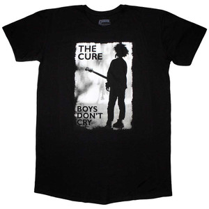 The Cure Ladies T-Shirt Dress: Boys Don't Cry Black & White (Black) The Cure Ladies T-Shirt Dress: Boys Don't Cry Black & White (Black)