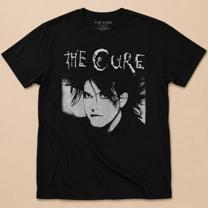 The Cure Unisex T-Shirt: Robert Illustration (Black)