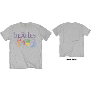 The Beatles Unisex T-Shirt: White Album Back (Grey) (Back Print) The Beatles Unisex T-Shirt: White Album Back (Grey) (Back Print)