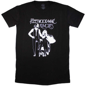 Fleetwood Mac Ladies T-Shirt Dress: Rumours (Black) Fleetwood Mac Ladies T-Shirt Dress: Rumours (Black)