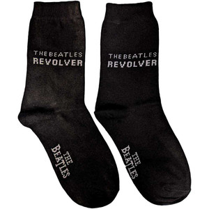 The Beatles Unisex Ankle Socks: Revolver (Black) (UK Size 7 - 11) The Beatles Unisex Ankle Socks: Revolver (Black) (UK Size 7 - 11)