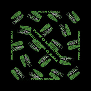 Type O Negative Unisex Bandana: Coffins (Black)