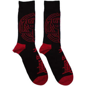 Judas Priest Unisex Ankle Socks: Trident Emblem (Black) (UK Size 7 - 11) Judas Priest Unisex Ankle Socks: Trident Emblem (Black) (UK Size 7 - 11)