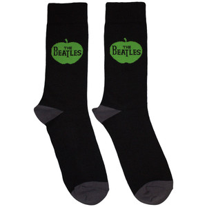 The Beatles Unisex Ankle Socks: Apple (Black) (UK Size 6 - 11) The Beatles Unisex Ankle Socks: Apple (Black) (UK Size 6 - 11)