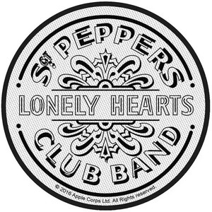 The Beatles Standard Patch: Sgt Pepper Drum The Beatles Standard Patch: Sgt Pepper Drum