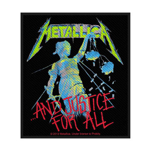 Metallica Standard Patch: And Justice for All Metallica Standard Patch: And Justice for All