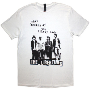 The Libertines Unisex T-Shirt: What Became Of The Likely Lads (White) The Libertines Unisex T-Shirt: What Became Of The Likely Lads (White)