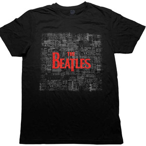 The Beatles Unisex T-Shirt: Tickets & Logo (Black) (Embellished) The Beatles Unisex T-Shirt: Tickets & Logo (Black) (Embellished)