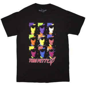 Tom Petty & The Heartbreakers Unisex T-Shirt: Nine Toms (Black) Tom Petty & The Heartbreakers Unisex T-Shirt: Nine Toms (Black)