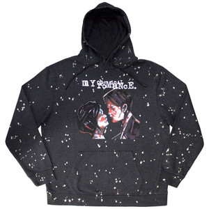My Chemical Romance Unisex Dip Dye Pullover Hoodie: Three Cheers (Black) (Wash Collection) My Chemical Romance Unisex Dip Dye Pullover Hoodie: Three Cheers (Black) (Wash Collection)
