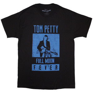 Tom Petty & The Heartbreakers Unisex T-Shirt: Full Moon Fever Blue (Black) Tom Petty & The Heartbreakers Unisex T-Shirt: Full Moon Fever Blue (Black)