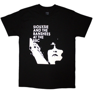 Siouxsie & The Banshees Unisex T-Shirt: At The BBC (Black) Siouxsie & The Banshees Unisex T-Shirt: At The BBC (Black)