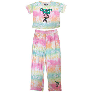 Green Day Ladies Pyjamas: Flower Pot (Pastel) Green Day Ladies Pyjamas: Flower Pot (Pastel)