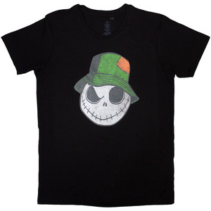 The Nightmare Before Christmas Unisex T-Shirt: Jack Bucket Hat (Black) The Nightmare Before Christmas Unisex T-Shirt: Jack Bucket Hat (Black)